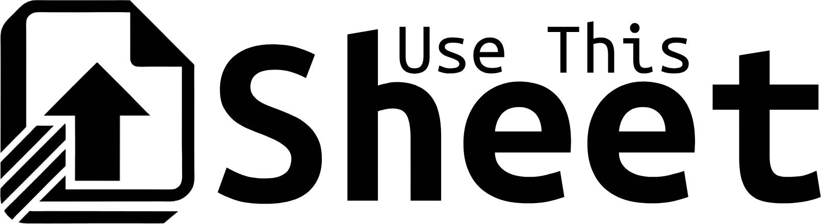 Use This Sheet Logo